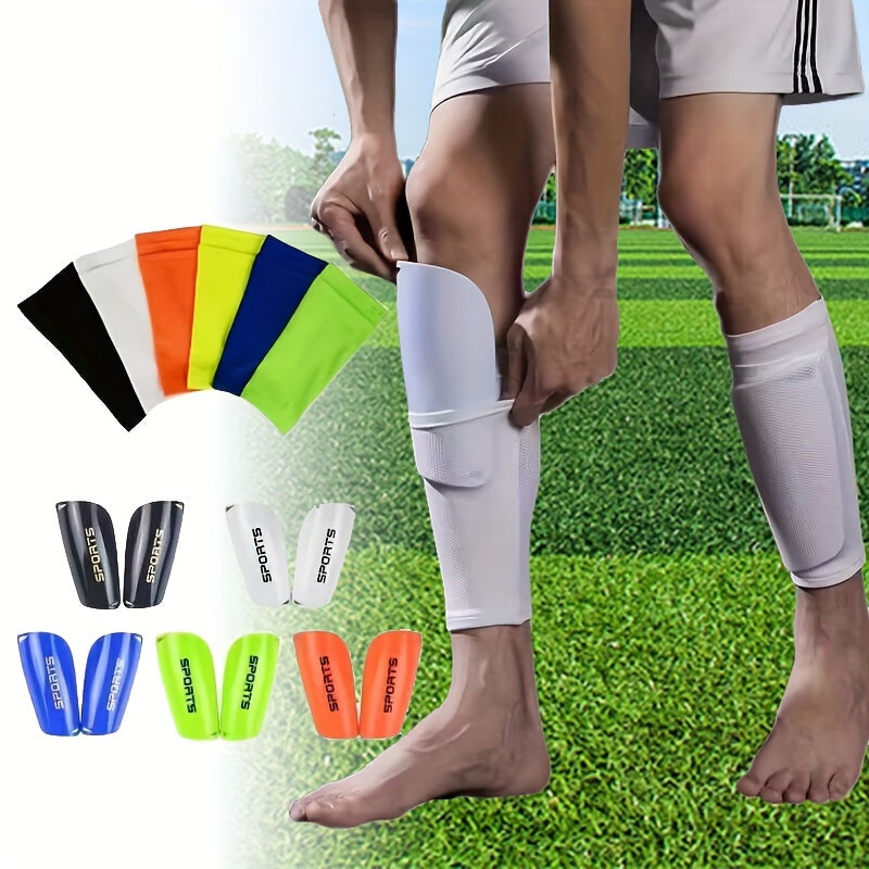 Soccer Shin Guard Socks Calf Sleeve Knee Support
