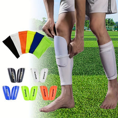Soccer Shin Guard Socks Calf Sleeve Knee Support