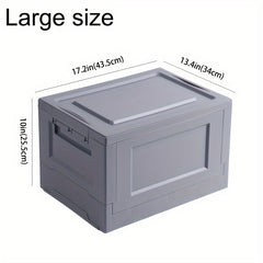 1pc Foldable Travel And Home Storage Box Home Decor