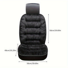 Car Plush Seat Cushion Winter Warm Car Seat Protection Pad