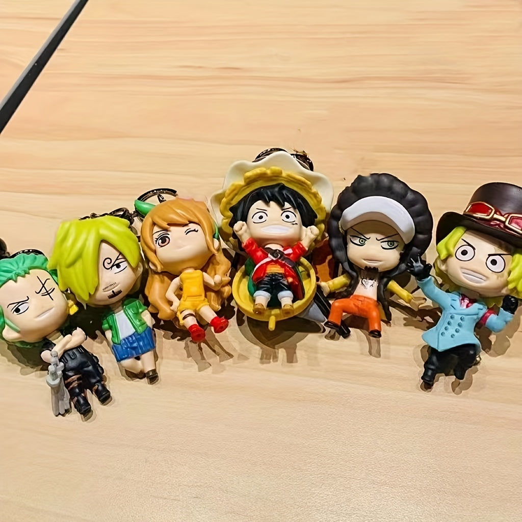 Anime Peripheral Keychain Cartoon Doll Bag Pendant Creative Boys Gift