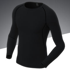 Men's Fitness Long Sleeve T-shirt High Elastic Quick Dry