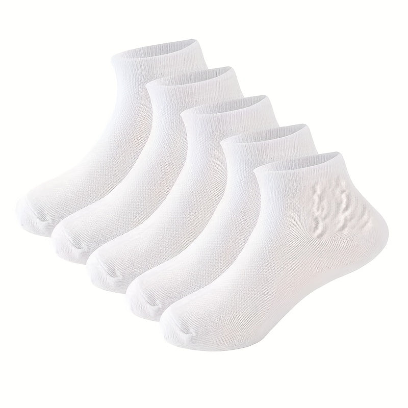10 Pairs Kids Cotton Ankle Socks for Spring/Autumn Boys Girls 3-15 Years