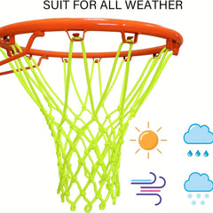 Portable Nylon Basketball Net Luminous Outdoor & Indoor Accessory