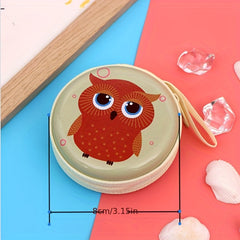 Cute Cartoon Zipper Coin Purse for Girls