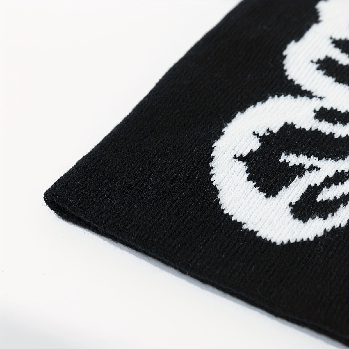 Men's Jacquard Butterfly Beanie Knitted Hat