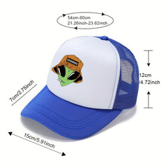 Mesh Breathable Sunshade Sports Trucker Cap Summer Sunscreen Mesh Hat
