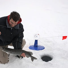 Ice Fishing Automatic Flag Stand Winter Reminder