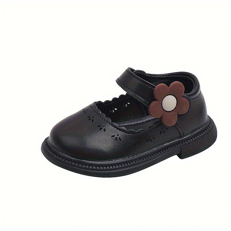 Baby Girls Flower Low Top Loafer Shoes Lightweight Non Slip Flat Shoes