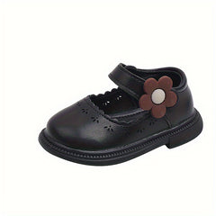 Baby Girls Flower Low Top Loafer Shoes Lightweight Non Slip Flat Shoes