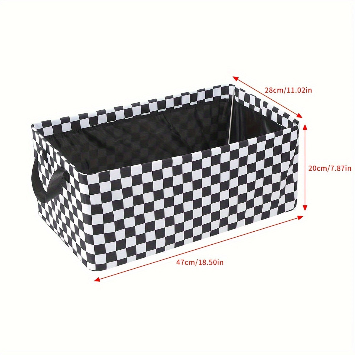 Foldable Storage Box Large Capacity Square Shape Storage Case