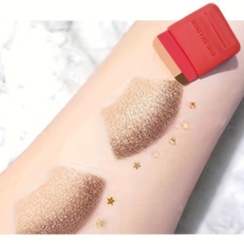 Mini Eyeshadow Palette Golden Brown Pearly Eyeshadow Gradient