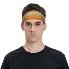 Tie Dye Headband Polyester & Spandex Blend for Sports & Casual Wear