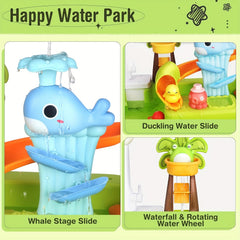 3in1 Sink Toy w/ Running Water Kitchen Food Fishing Toy Water Play Station