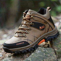 Men's Anti Collision Ankle Top Hiking Sneakers for Climbing Trekking