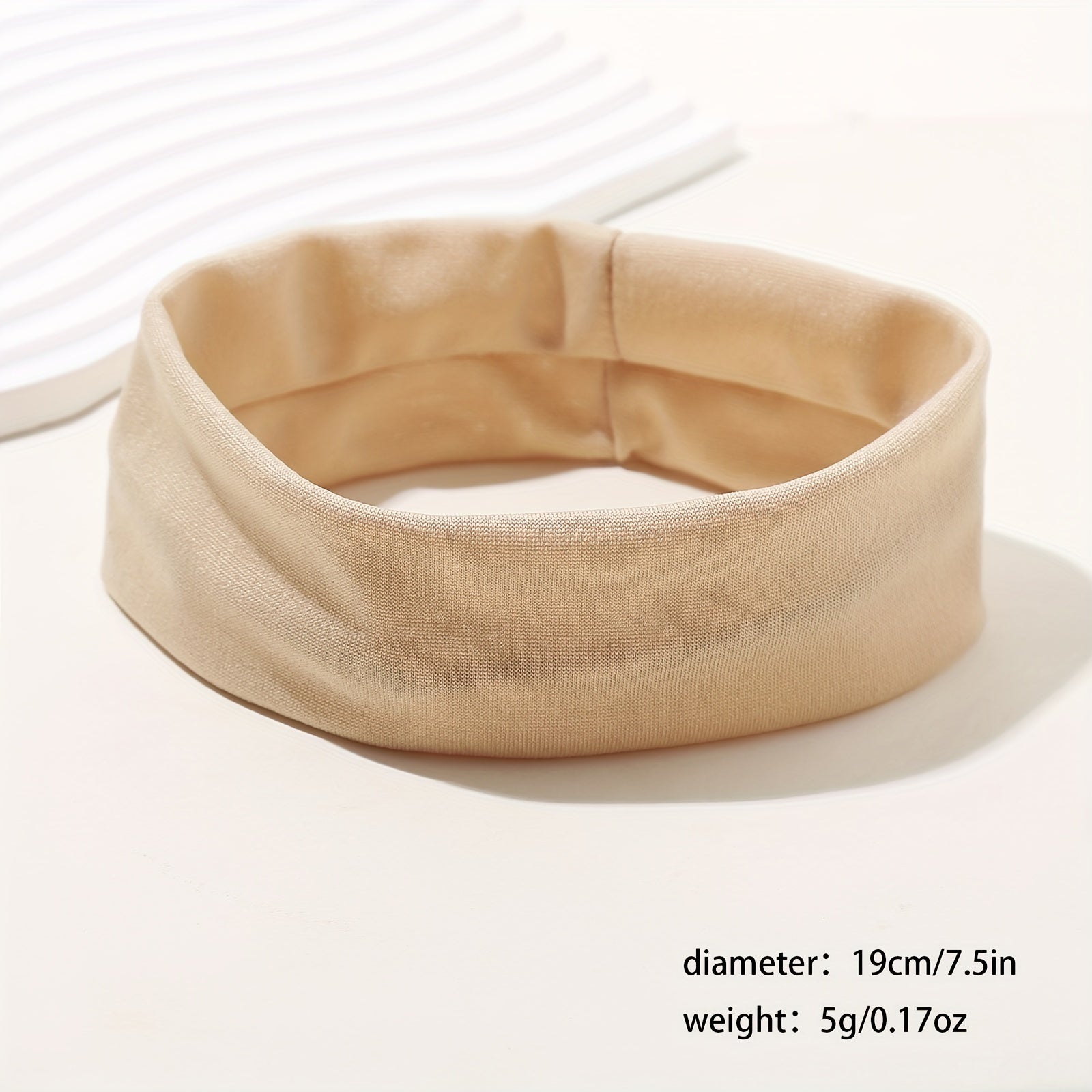 6pcs Sports Sweatband Stretchy Headband For Women Men