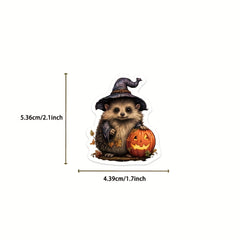 50 Pcs Halloween Animal Stickers Waterproof Vinyl Sea Wildlife Stickers
