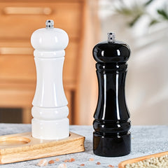 Wood Manual Grinder Set and Classic Style Salt Pepper Ceramic Mill