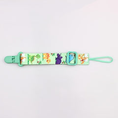 Double Sided Teether Pacifier Chain Soother Clip Toy Lanyard