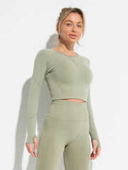 Cropped Breathable Fitness Yoga T-shirt Women's Activewear
