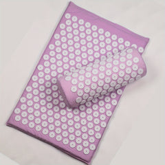 Colorful Acupressure Mat Massage for Stress Relief