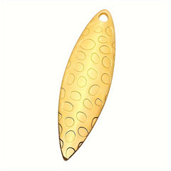 1pc Willow Blade Golden Silvery Blade for Spinner Bait Fishing