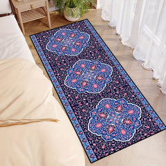 Bohemian Vintage Hallway Rug Moroccan Style Kitchen Mat