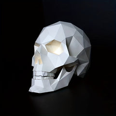3D Skeleton Head Paper Model Medical Office Decoration
