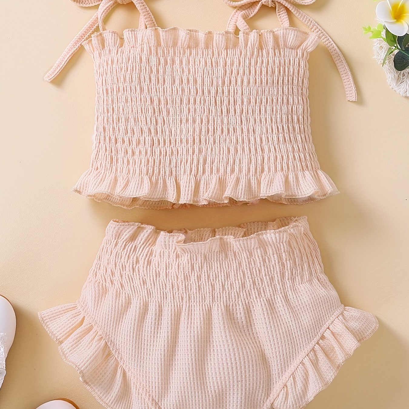 Baby Girls Camisole Top & Shorts Set