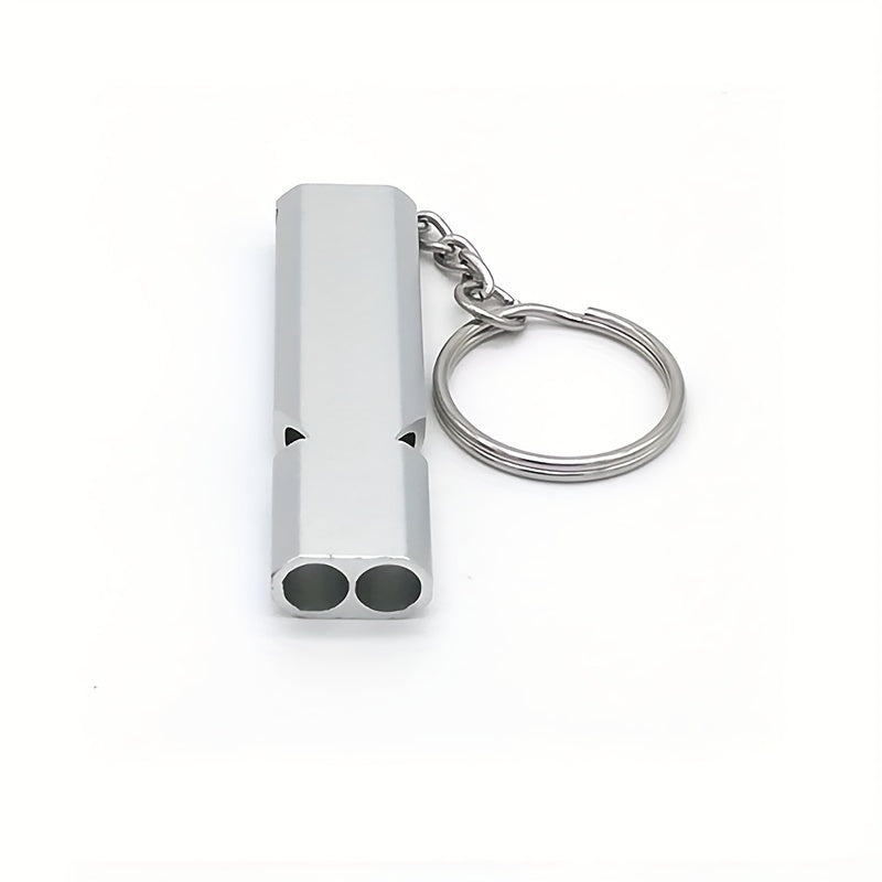 Double Hole Survival Whistle Portable Lifesaving Whistle