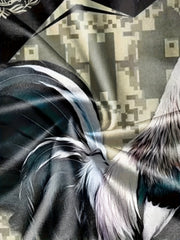 Mexico Rooster Print Men's Graphic Sweatshirt for Winter
