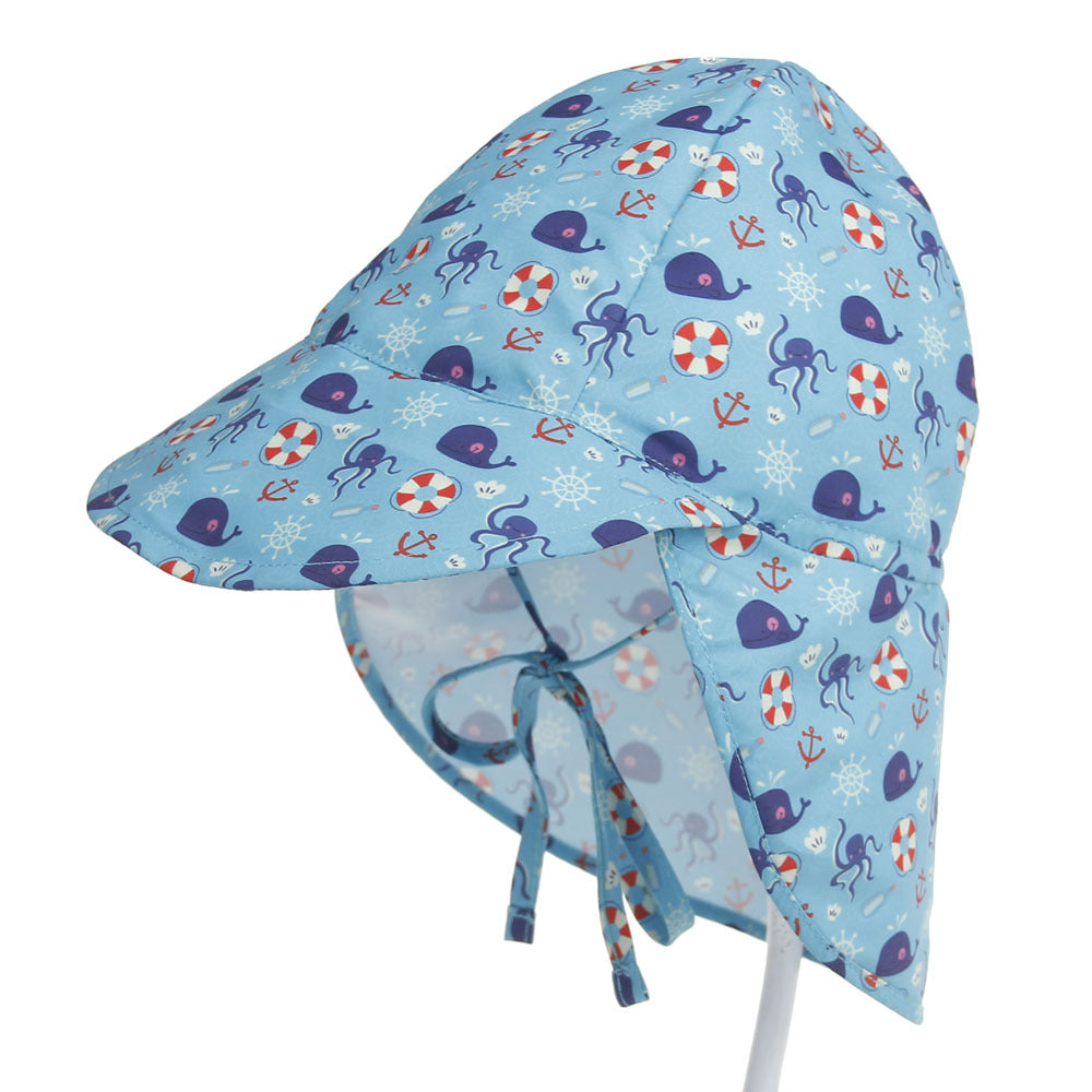 Toddler Watermelon Print Bucket Hat Sunscreen Wide Brim Beach Basin Hat