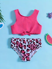 Toddler Girls Flamingo Top Briefs Set Summer Clothes Gift
