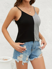 V Neck Sleeveless Cami Top for Summer Women's Clothing