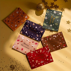 Festive Christmas Greeting Cards Set - 18pcs