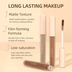 Waterproof Liquid Eyeshadow Set with Primer - Long-Lasting Eye Brightener