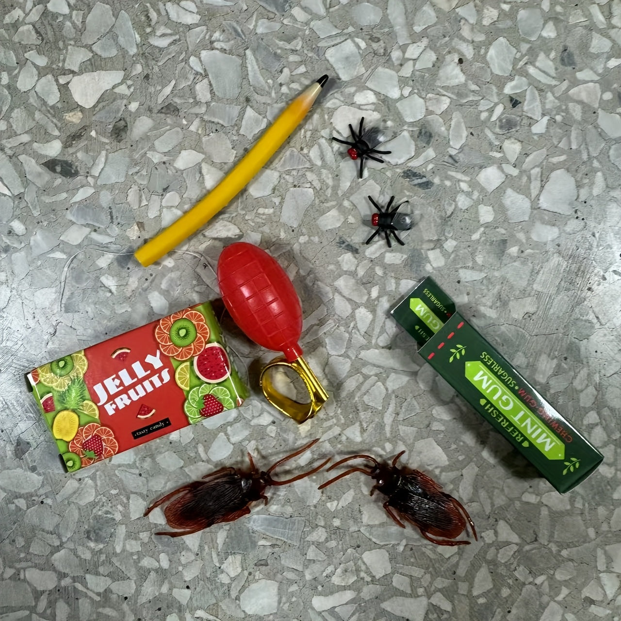 15pc Prank Gags & Novelty Set for April Fool's Jokes