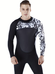 Men's Camo 3mm Neoprene Diving Suit Warm Anti Jellyfish Cold Proof Wetsuit