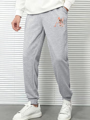Men's Loose Sweatpants with Letter Print
