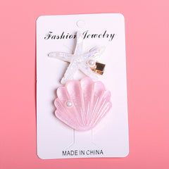 Mermaid Shell Hair Clip for Girls