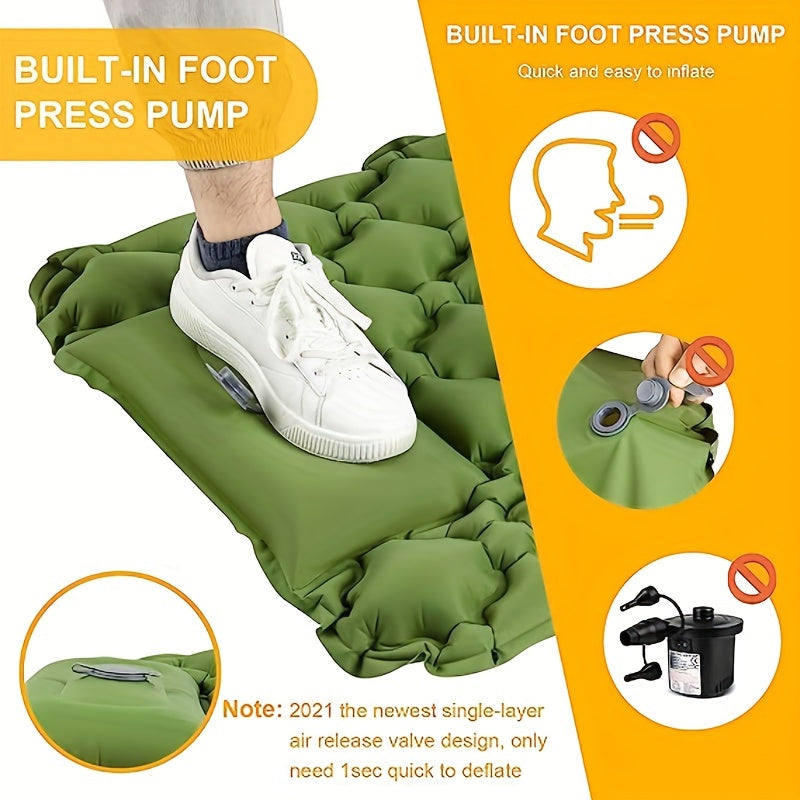 Outdoor Inflatable Mattress for Camping Hiking Travel
