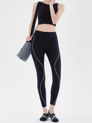 Elastic Yoga Pants Sports Running Leggings Women's Activewear