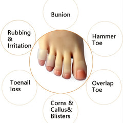 Little Toe Cover Toe Sleeves to Protect Toes from Rubbing and Ingrown Toenails