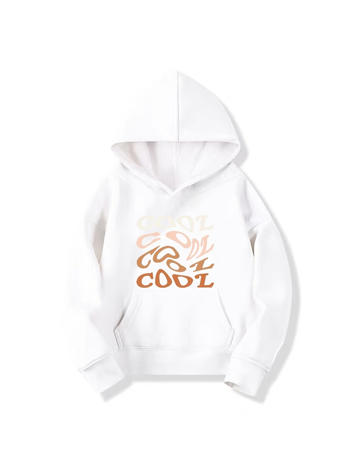 Girls Cool Print Hooded Sweatshirt Top Youth Girls' Long Sleeve Hoodie