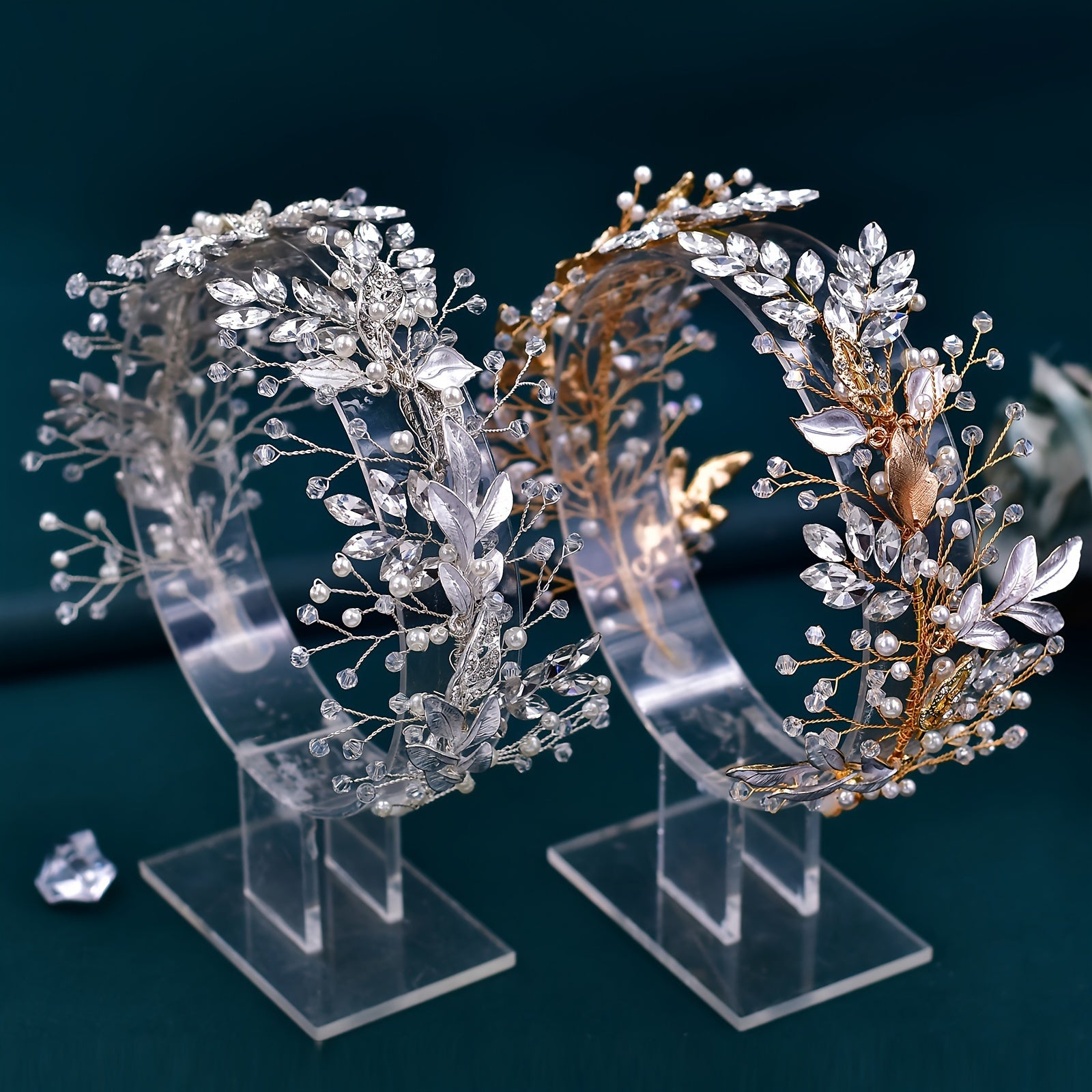 Beaded Jewelry Headband Rhinestone Headwear Bridal Wedding Dress Hair Accessorie
