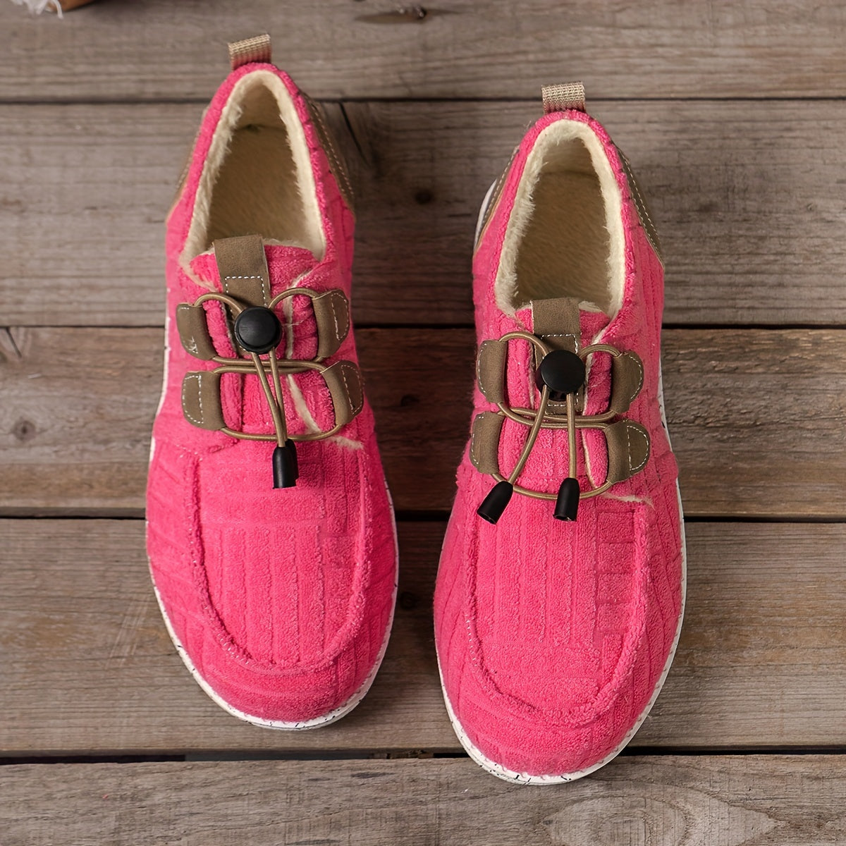 Thickened Warm Ankle Snow Boots Flat Sneakers