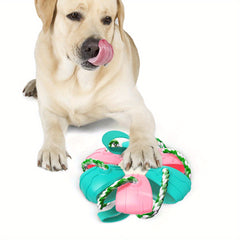 Durable Flying Disc Football Dog Toy