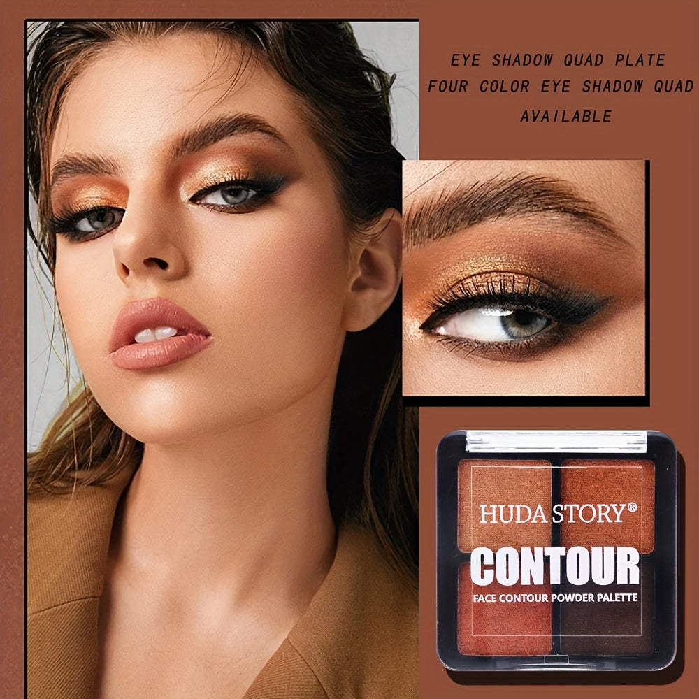 Earth Pearly Matte Glitter Palette for Wild Style Makeup