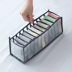 Mesh Grids Foldable Wardrobe Storage Organizer Bag