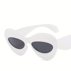 Y2K Cat Eye Sunglasses For Women Men UV400
